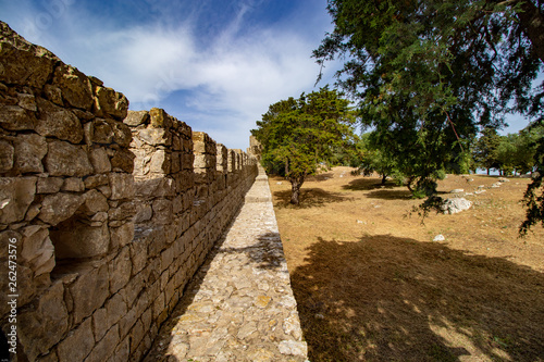 castle of Sesimbra, detail photo