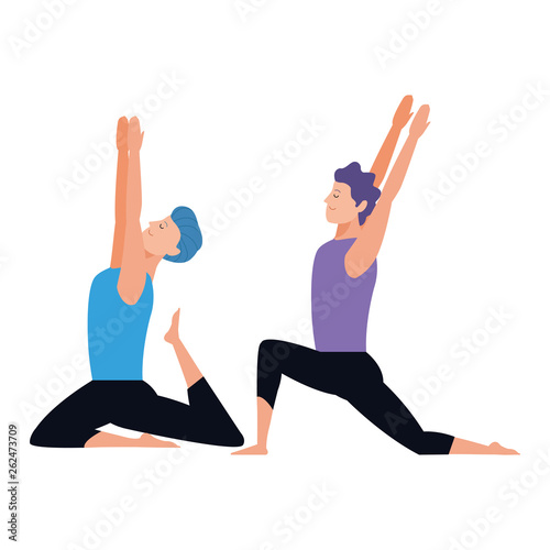 men yoga poses