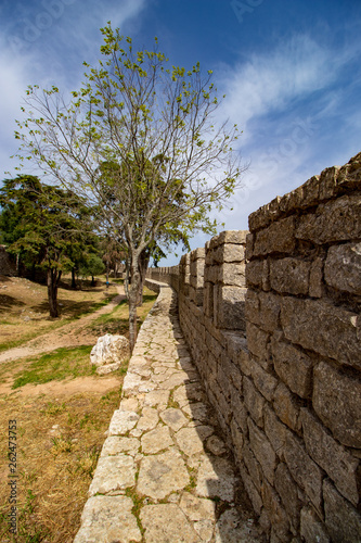 castle of Sesimbra, detail photo