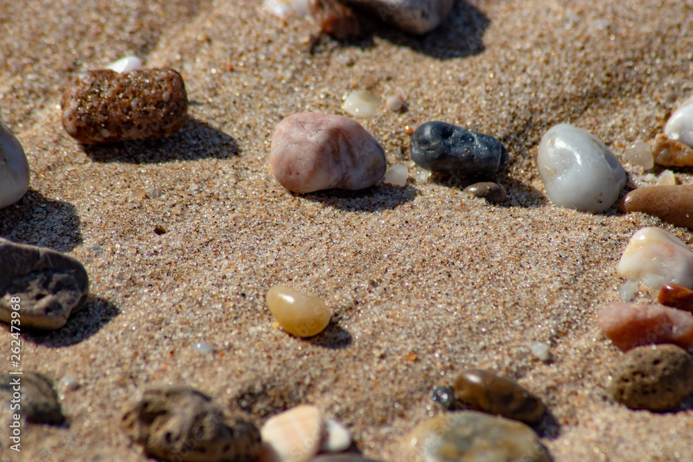 rocks on the beach rocks on the beach
