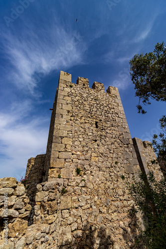 castle of Sesimbra, detail photo