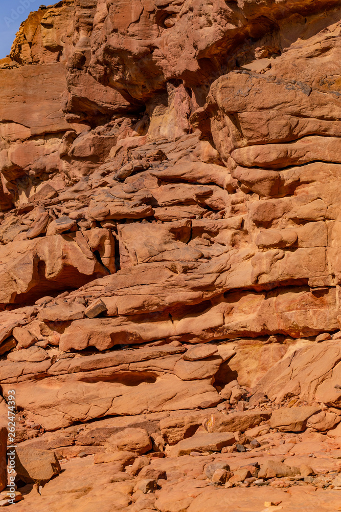 Coloured Canyon is a rock formation on Sinai peninsula. Sights of Nuweiba, Egypt. Coloured Canyon is a rock formation on Sinai peninsula. Sights of Nuweiba, Egypt.