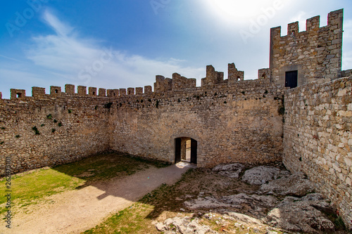 castle of Sesimbra, detail photo