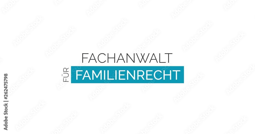 Anwalt für Familienrecht. Moderne Animation, die die Leistungen einer Kanzlei zeigt. Farben: Weiß/Blau Anwalt für Familienrecht. Moderne Animation, die die Leistungen einer Kanzlei zeigt. Farben: Weiß/Blau