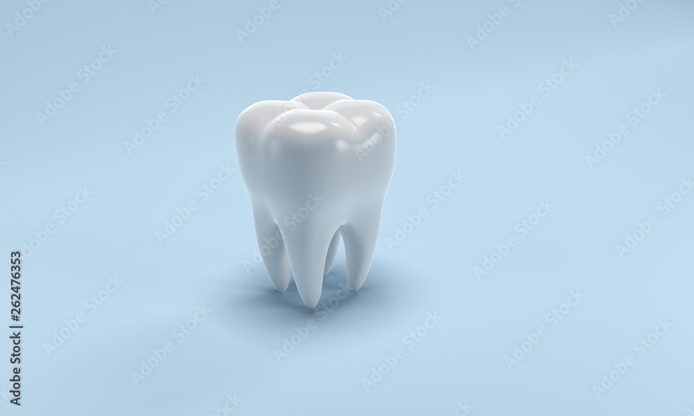 tooth, 3d illustration tooth, 3d illustration