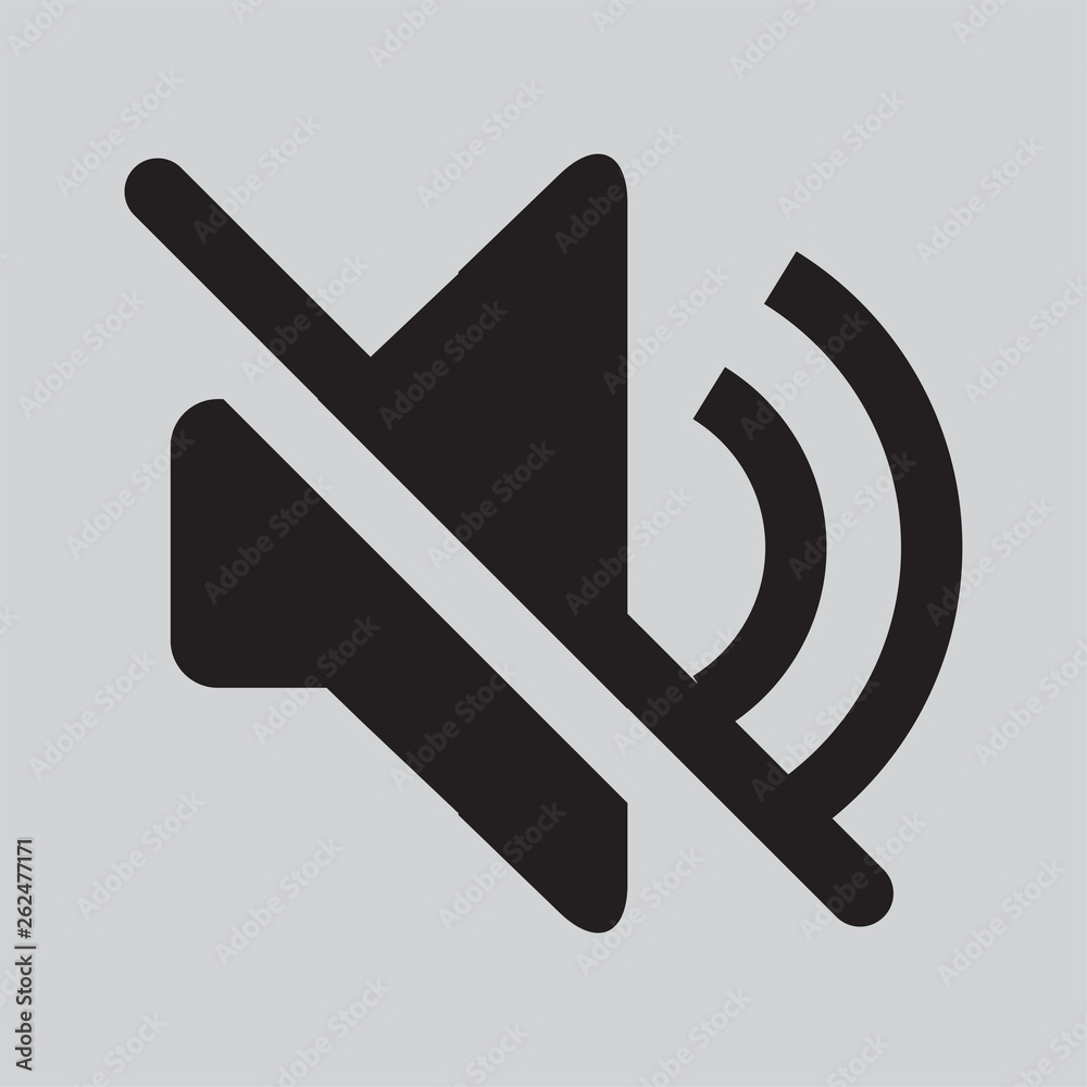 Low Noise Icon Stock Illustration | Adobe Stock