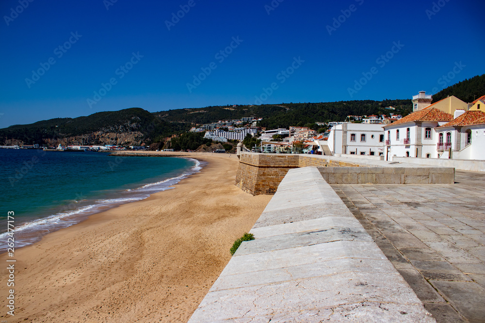 part of the Sesimbra Fortress complex, Portugal