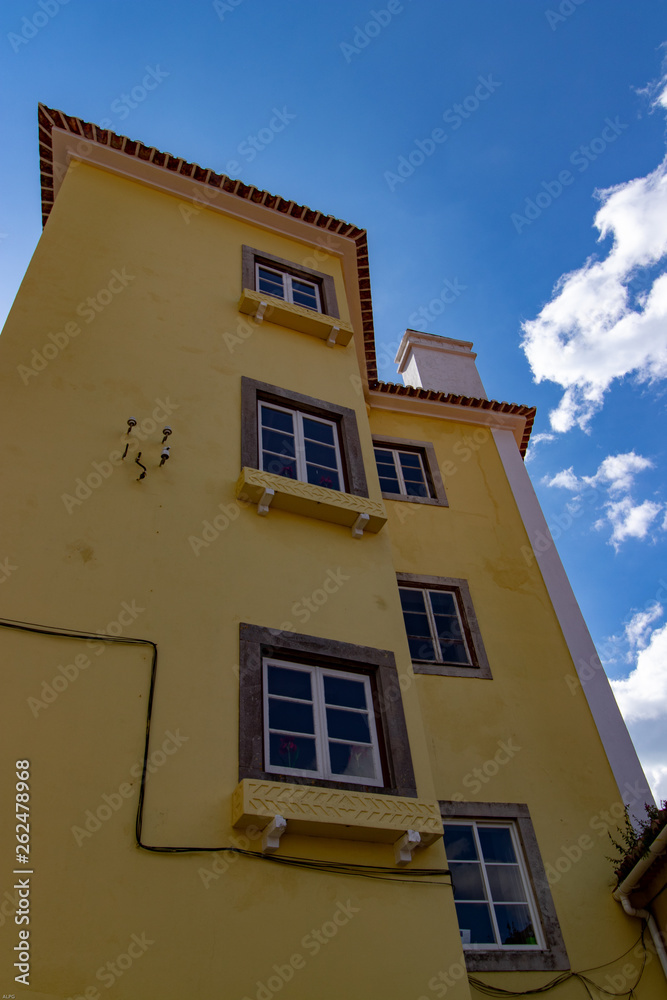 Obraz premium houses and buildings with their architecture