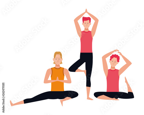 men yoga poses