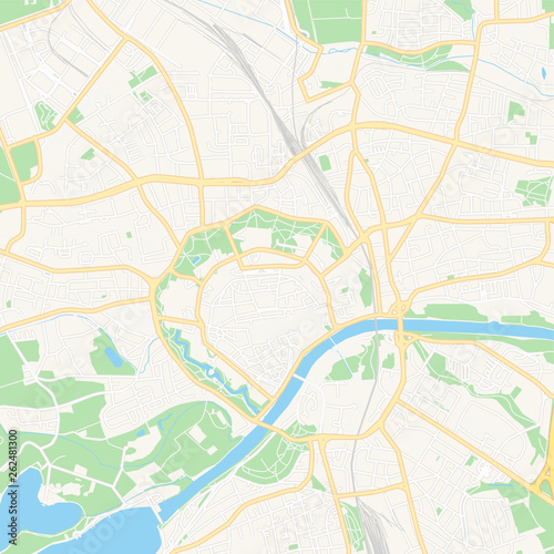 Ingolstadt  Germany printable map