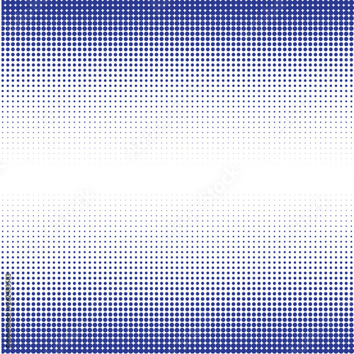 Background of  blue dots on the white 