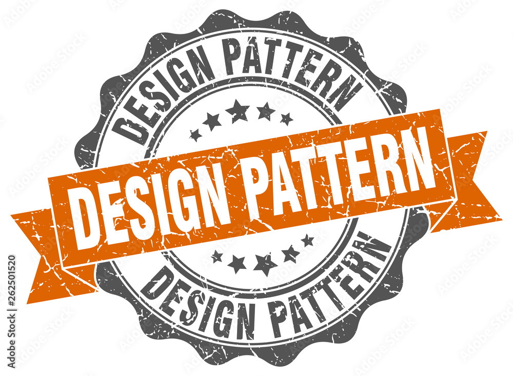 Obraz premium design pattern stamp. sign. seal