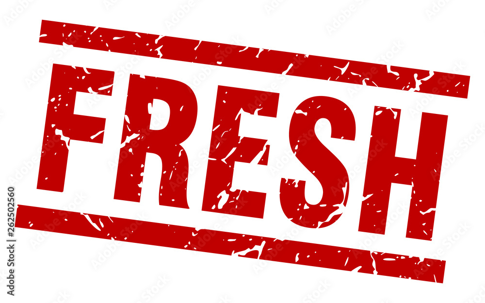 square grunge red fresh stamp square grunge red fresh stamp