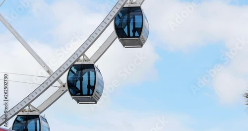 The Ferris Wheel Zoomed In