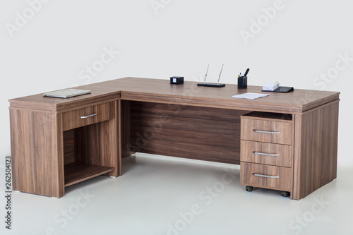 office furniture isolated on white background