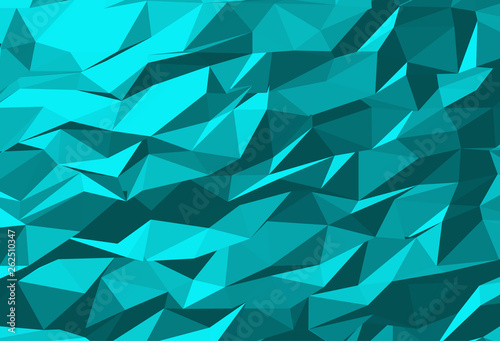 Fototapeta Naklejka Na Ścianę i Meble -  Abstract vector template design with colorful geometric triangular background for brochure, web sites, leaflet