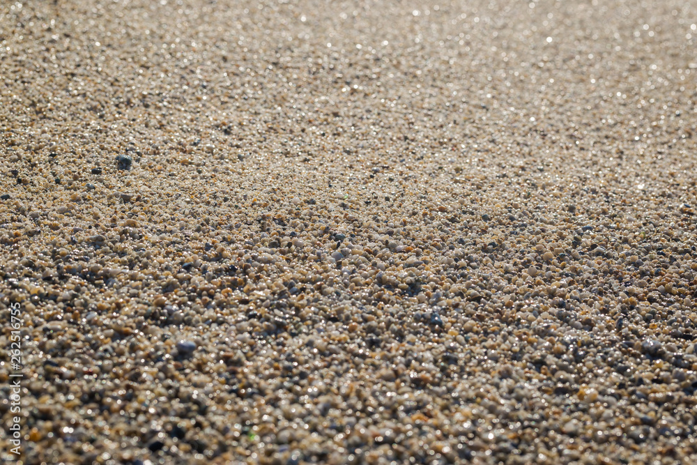 Small smooth pebbles