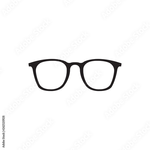 Glasses icon isolated