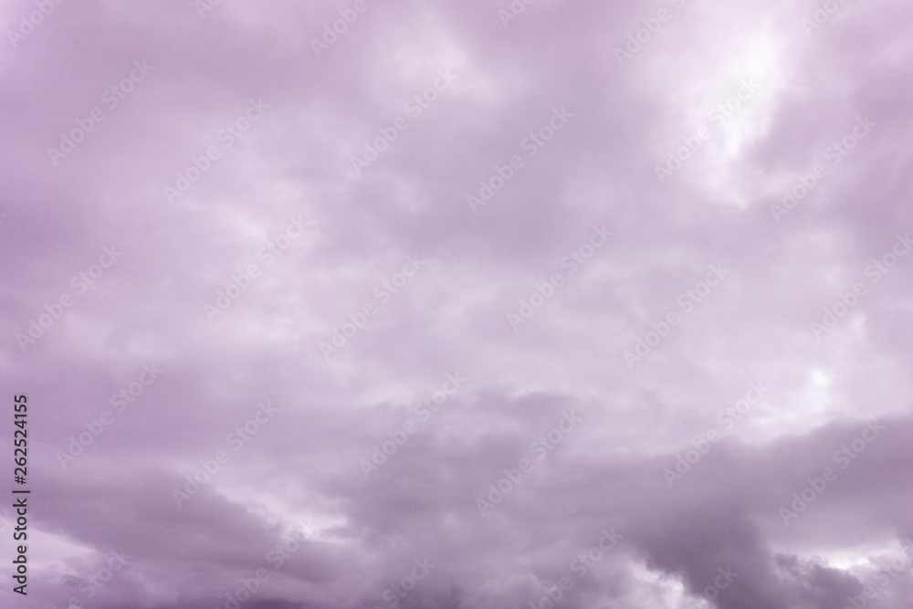 Fototapeta premium Blue sky sunset cloudy natural pink plane .