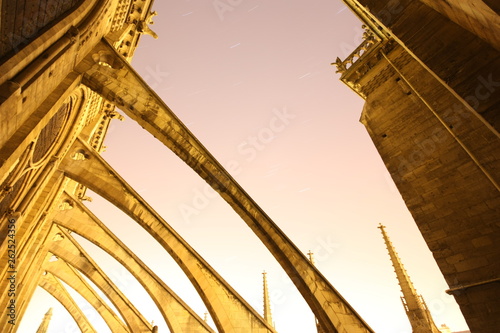 Notre Dame de Paris by night