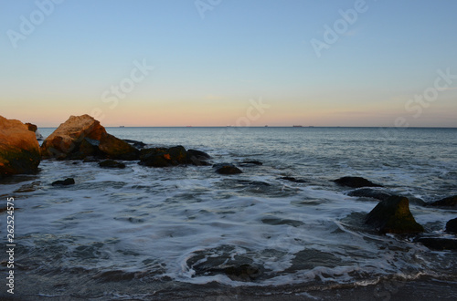 Stones in the sea