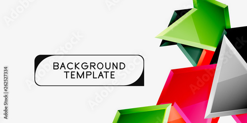 Free Download Triangular low poly background design, multicolored triangles. Vector - GFXLoad