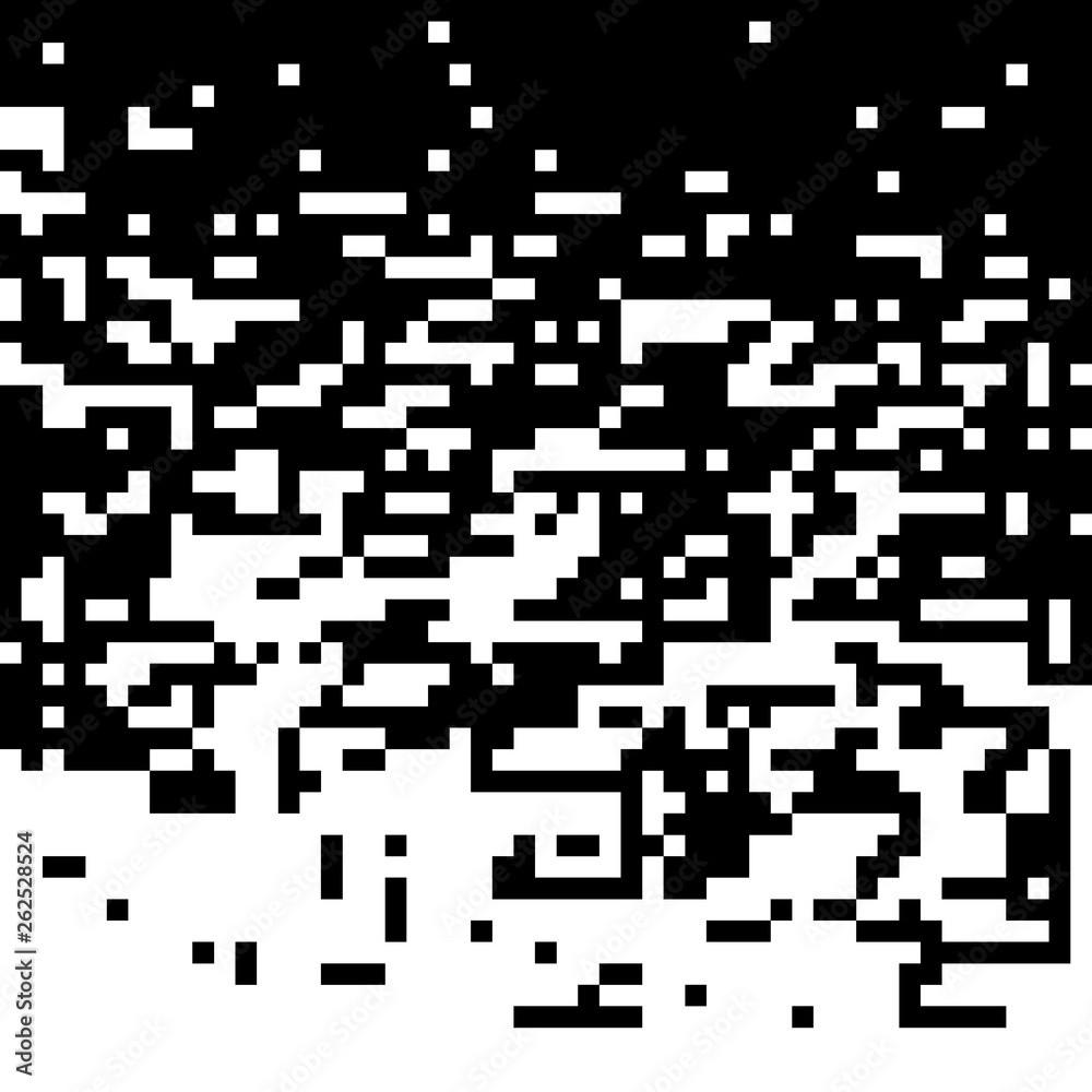 Blue and white pixel background. Snow. Vector illustration for your graphic design. Blue and white pixel background. Snow. Vector illustration for your graphic design.