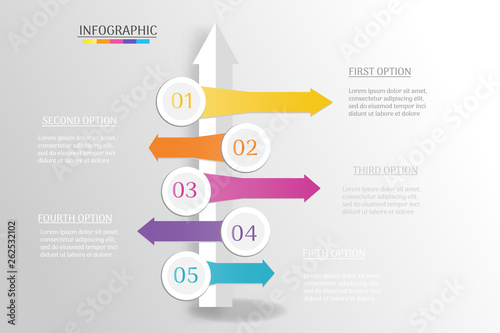 Design Business template  infographic chart element with place date for presentations,Vector EPS10.