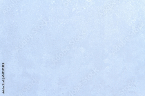 Obraz na płótnie Frosty patterns on a frozen ice box in the early morning w salonie