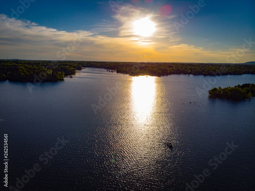 Boating Sunset