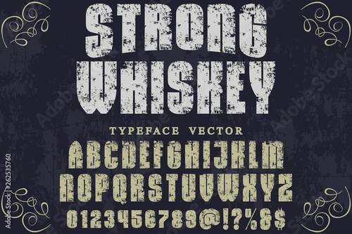 Font alphabet Script Typeface handcrafted handwritten vector label design named sushi	 Font alphabet Script Typeface handcrafted handwritten vector label design