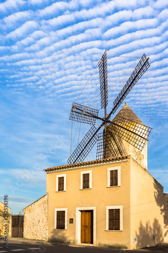 Windmill in Llubi (Mallorca)