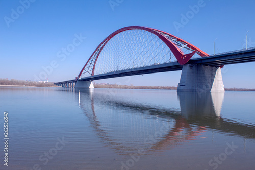 Bugrunskiy bridge novosibirsk 