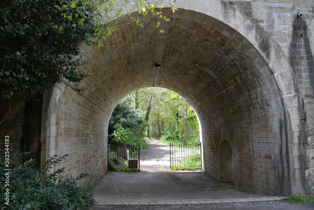 Nantes - Parc de Procé - Pont Jules-César 