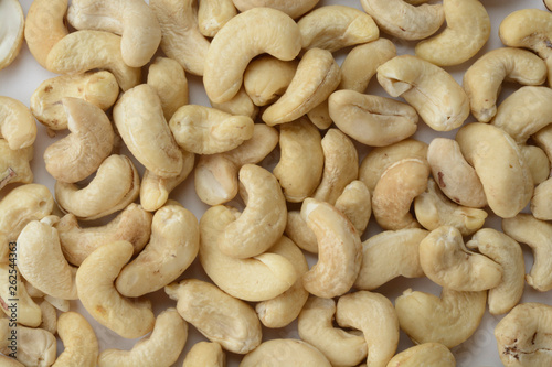 Anacardos crudos, macro