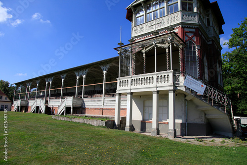 The horse racing track Boxberg photo