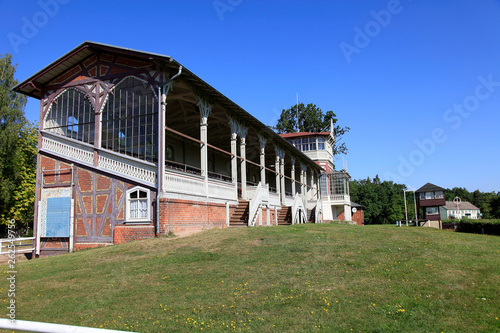 The horse racing track Boxberg photo