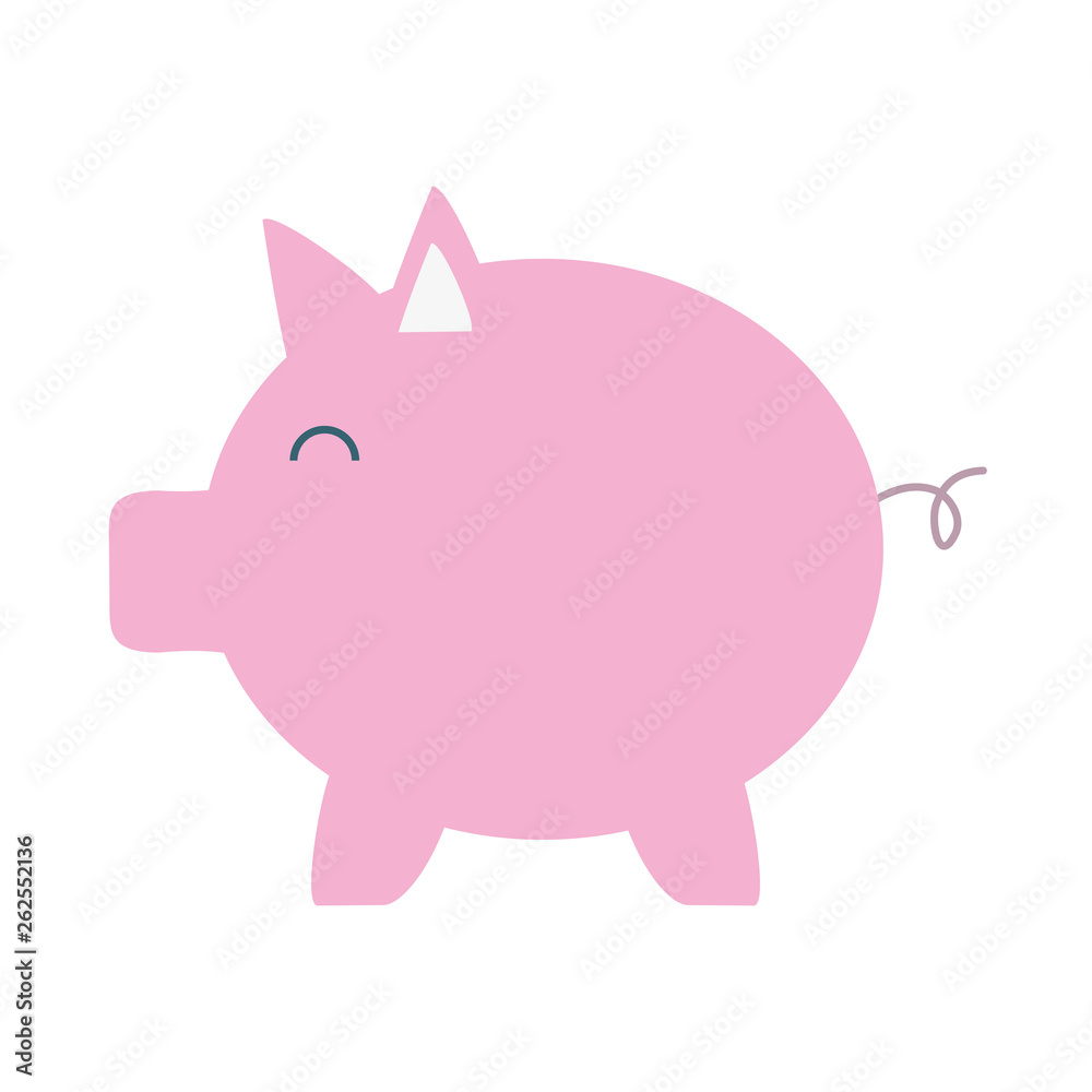 Fototapeta premium piggy bank saving
