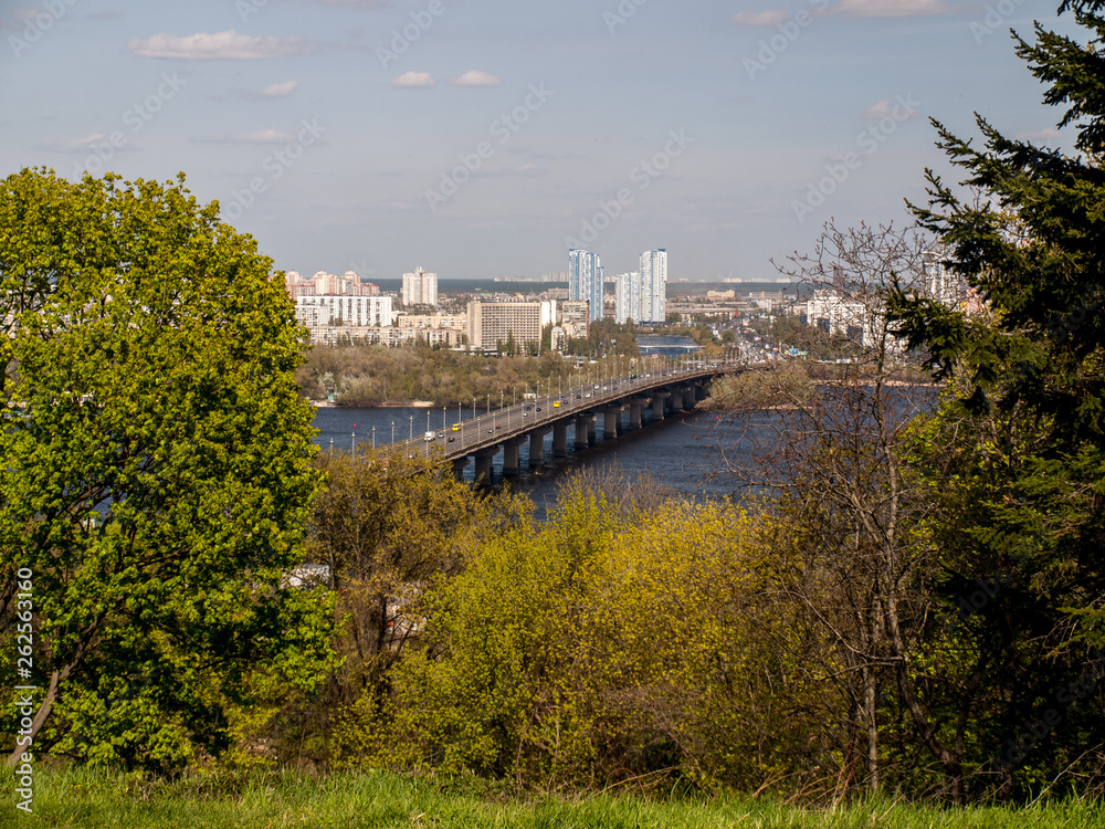 Landscape Spring Goloseevsky Botanikal Park Landscape Spring Goloseevsky Botanikal Park