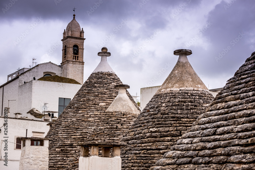 Antique italian house Trulli, Alberobello, Puglia - Italy Antique italian house Trulli, Alberobello, Puglia - Italy