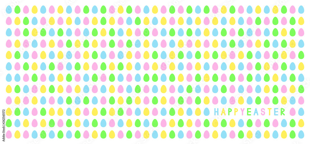 Happy Easter. Easter greeting card.
