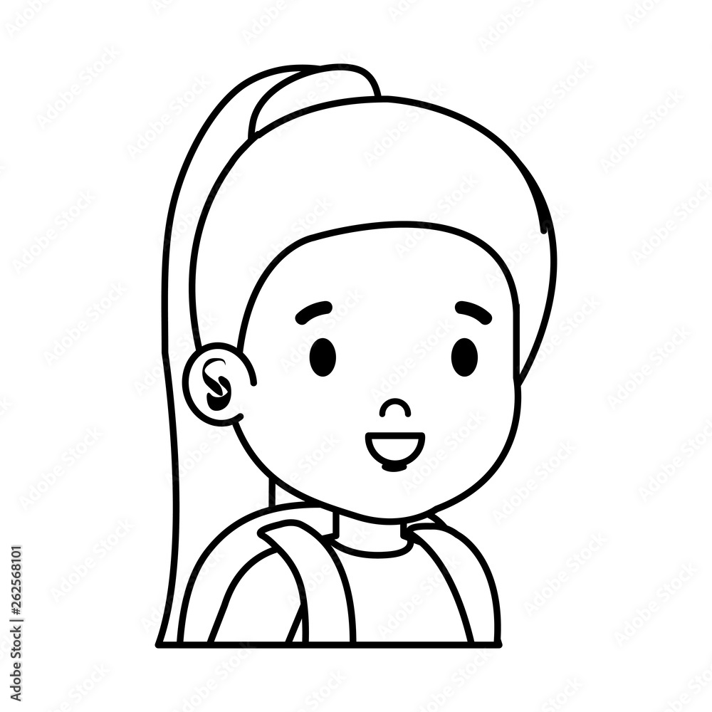 little girl kid character little girl kid character