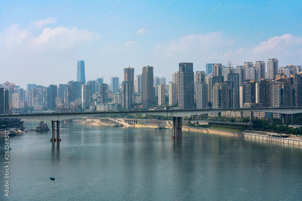 View of the Jialing river