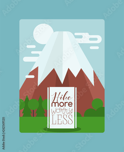 Volcano vector eruption volcanism explosion convulsion of nature volcanic in mountains illustration backdrop poster of volcanology background wallpaper