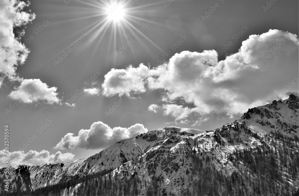 Berglandschaft Winter