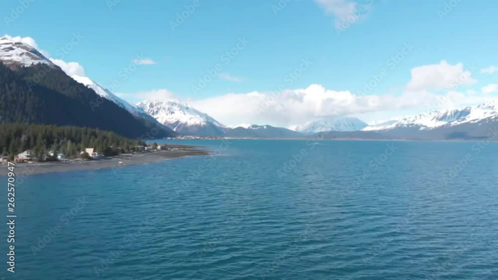 Spectacular views of mountains in Alaska Spectacular views of mountains in Alaska