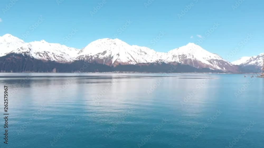 Spectacular views of mountains in Alaska Spectacular views of mountains in Alaska