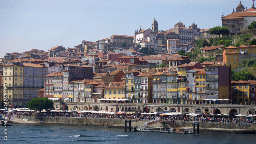 Panoramic view from Porto, Portugal