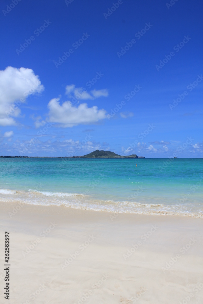 Perfect view from Hawaiian beach