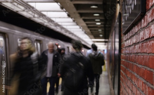 Photography MTA Subway Station Working People Taking Train City Lifestyle